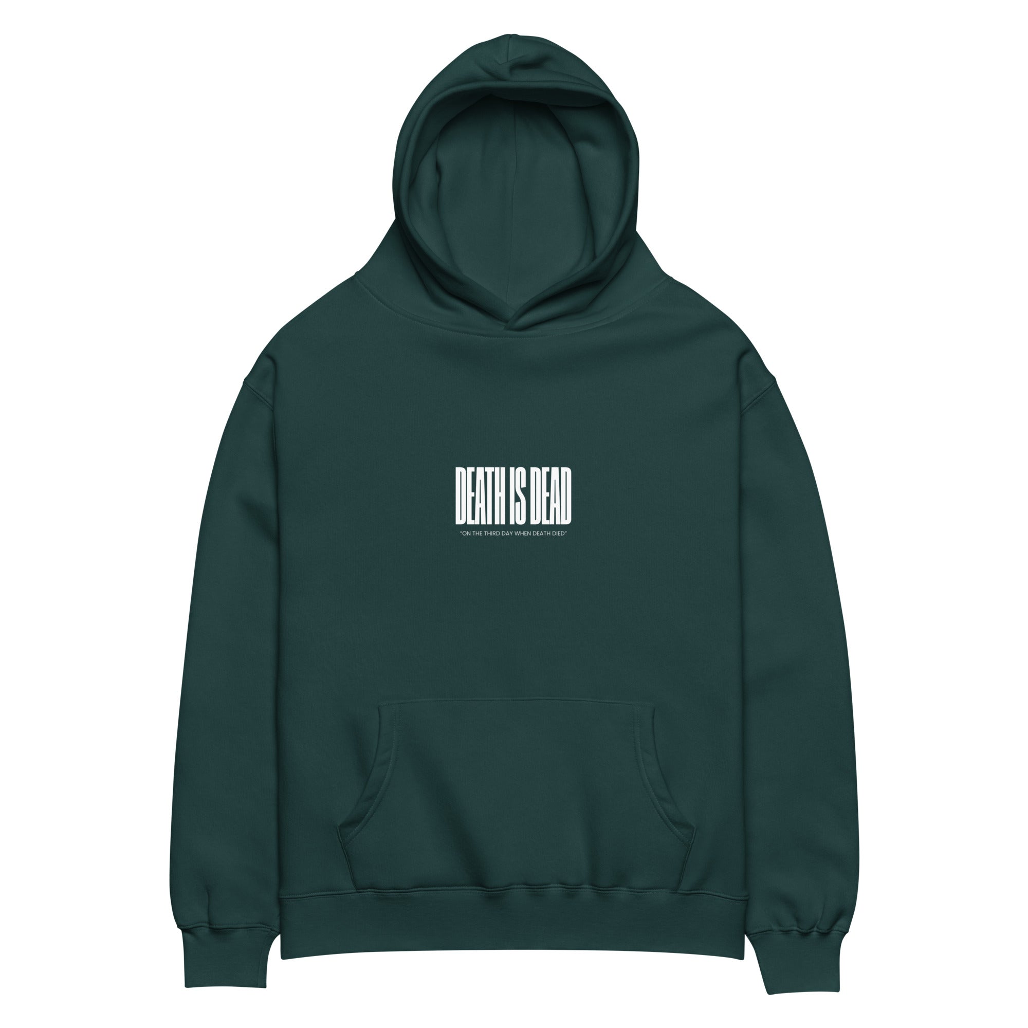 Unisex Relaxed Fit Death is Dead Hoodie image 7