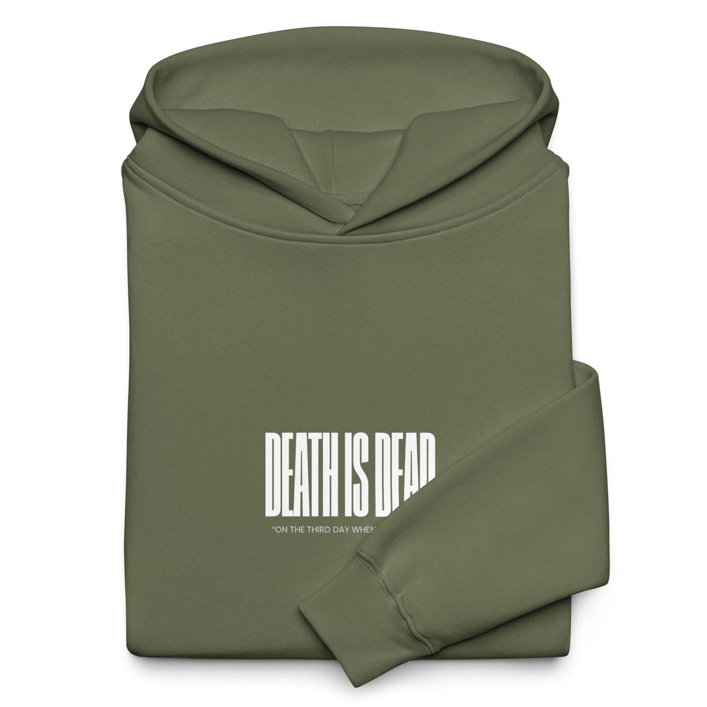 Unisex Relaxed Fit Death is Dead Hoodie image 11