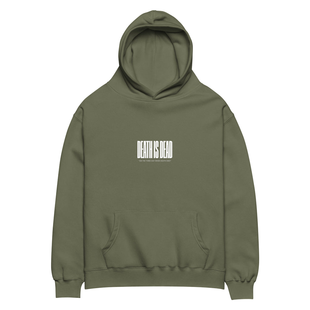 Unisex Relaxed Fit Death is Dead Hoodie image 10