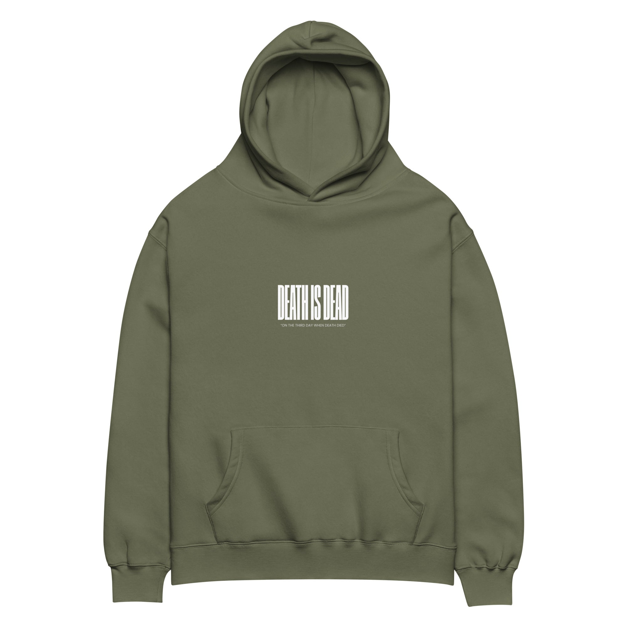 Unisex Relaxed Fit Death is Dead Hoodie image 10