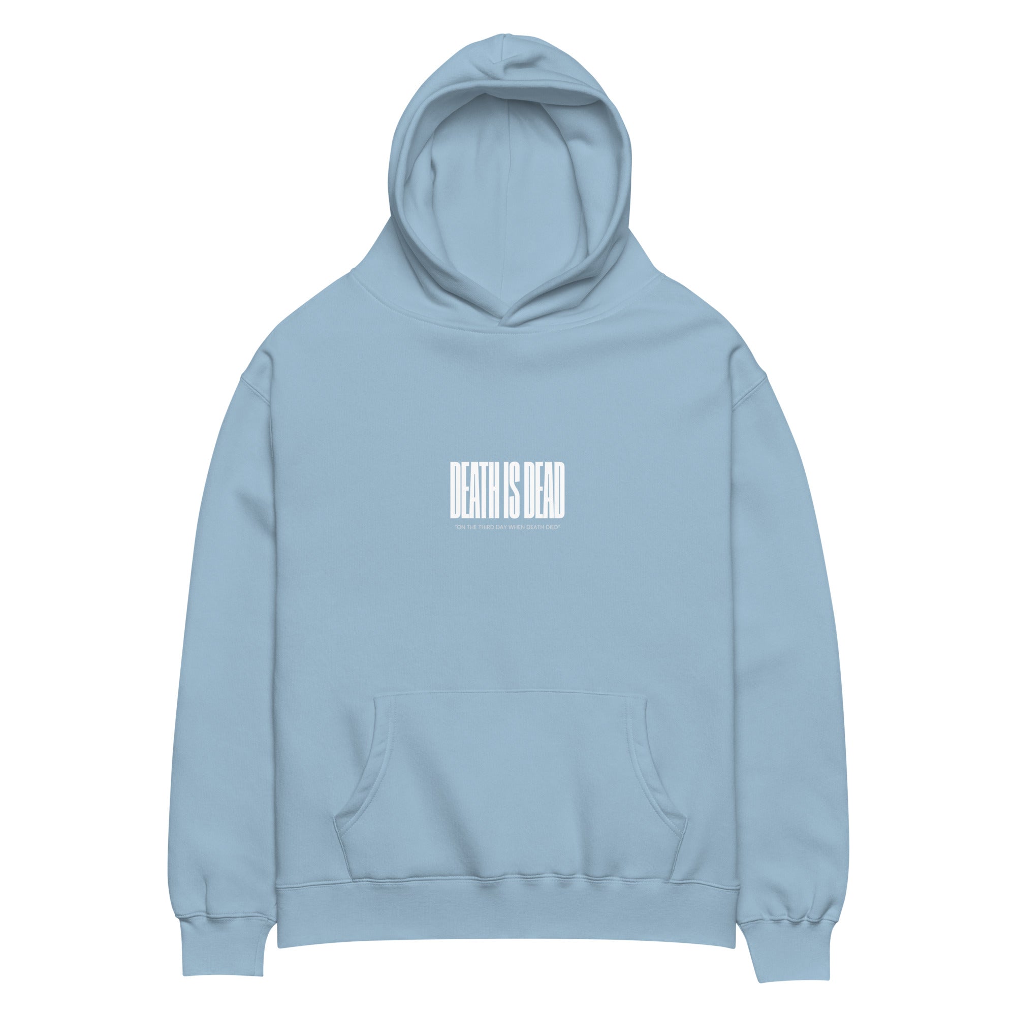 Unisex Relaxed Fit Death is Dead Hoodie image 13