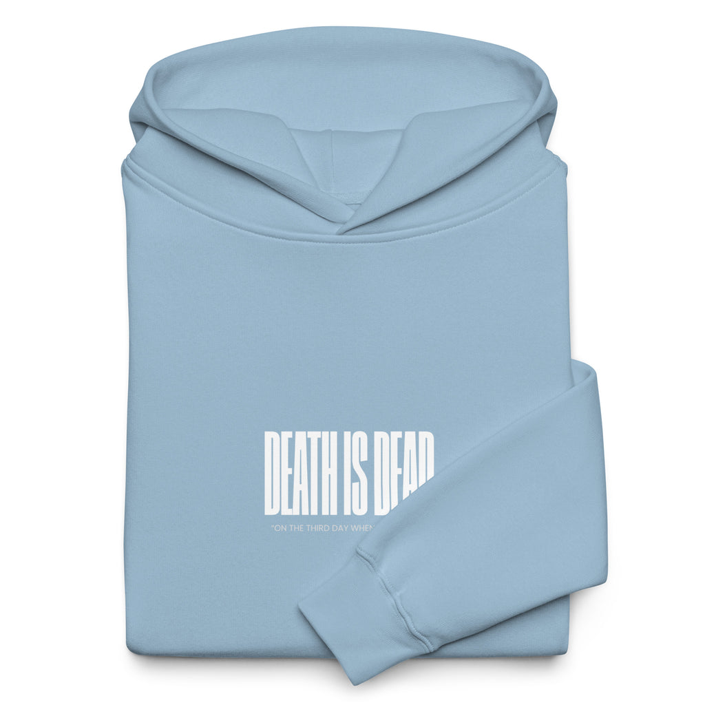 Unisex Relaxed Fit Death is Dead Hoodie image 14
