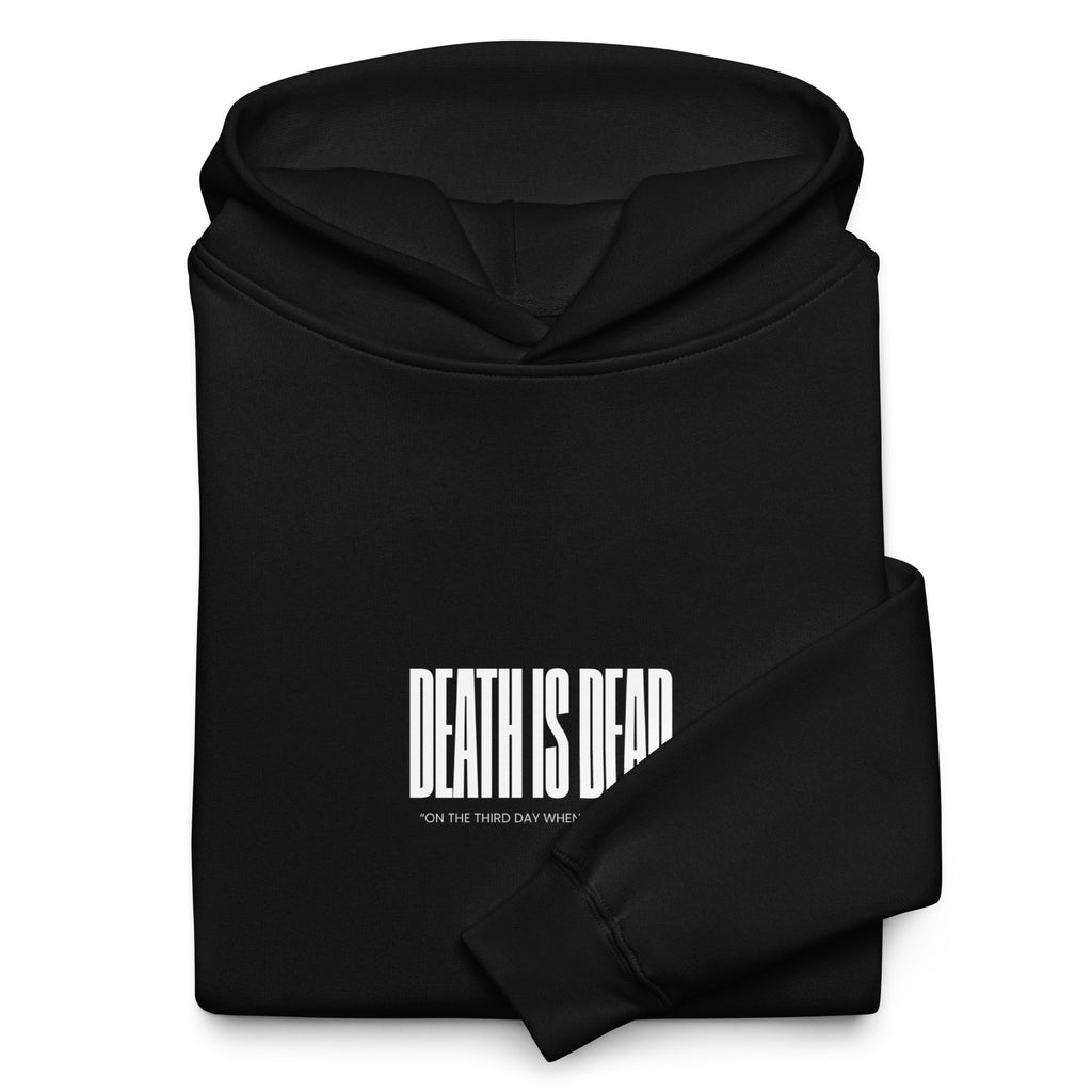 Unisex Relaxed Fit Death is Dead Hoodie image 1